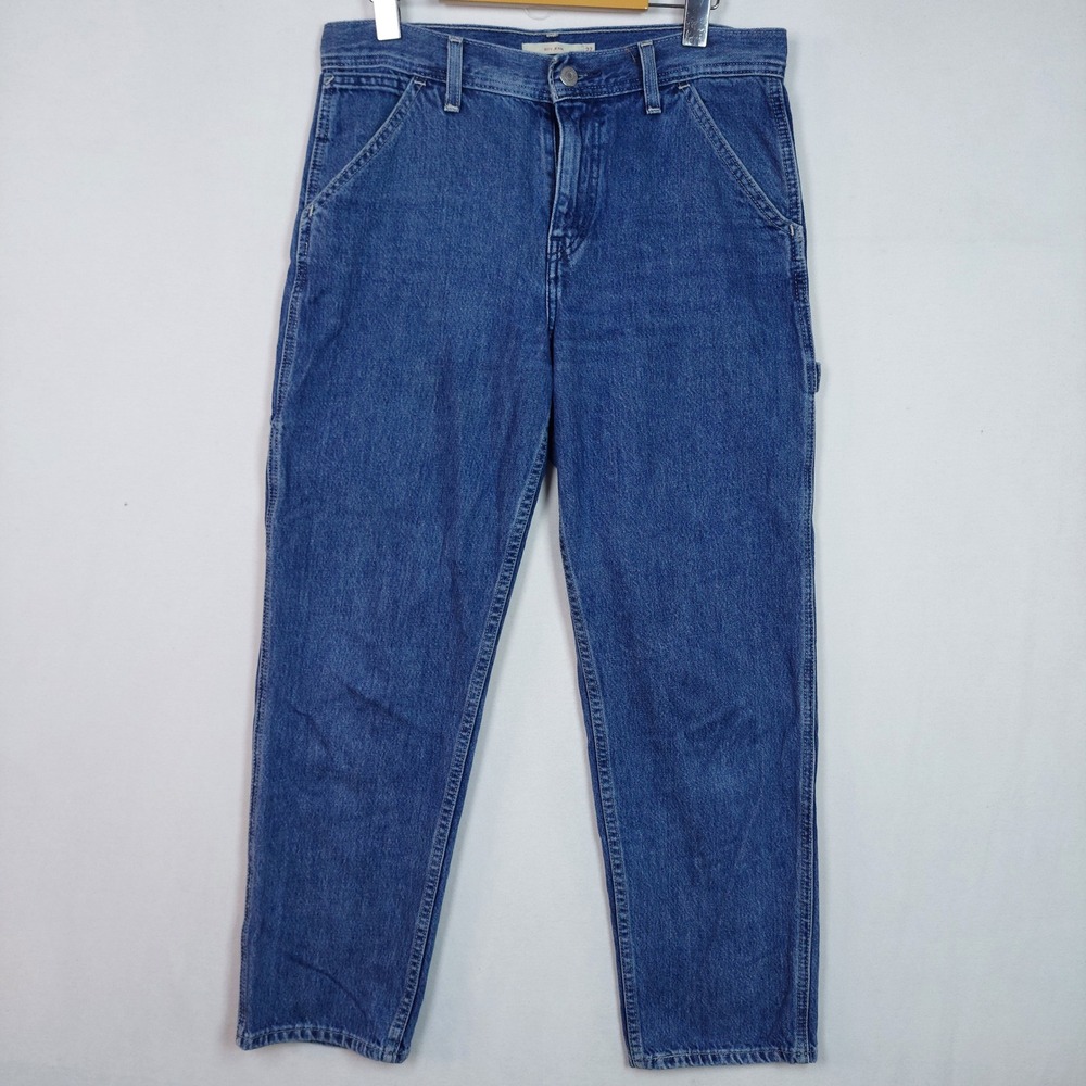 Levis Premium Boy Jean Carpenter Straight Leg Medium Wash Denim W27 27842-0000